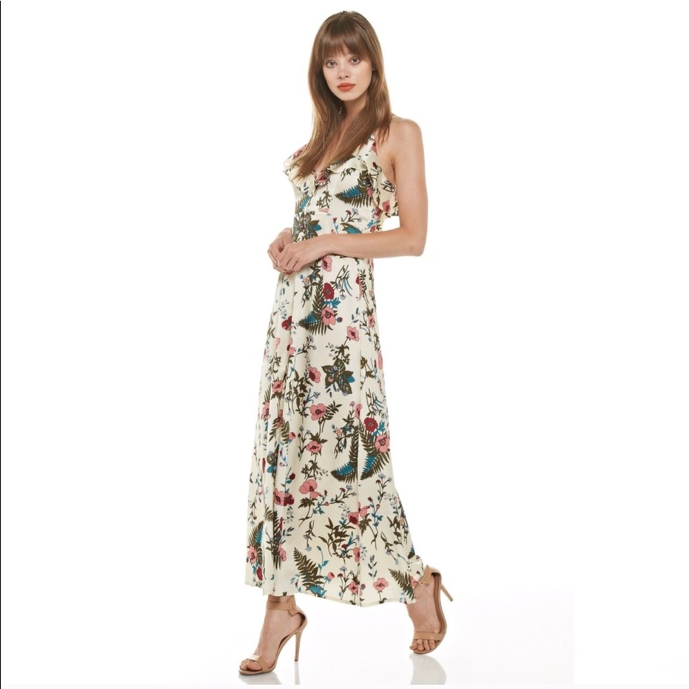 Tea n Cup White Floral Maxi